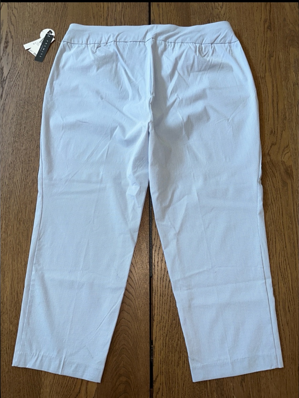NWT. Premise Striped Light Blue Capri Pants Tommy Control 2X - Picture 2 of 12